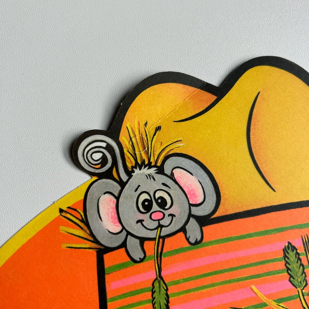 Vintage Halloween die cuts 1986